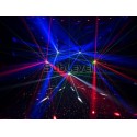 LED Laser Derby gaismas efekts