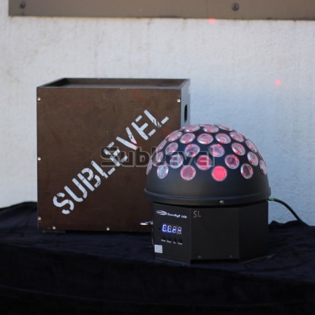 Sunraise LED Spoguļbumbas efekts Sunraise LED Spoguļbumbas efekts