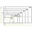 Industriāls LCD TV ekrāns 65 collas