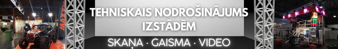 Izstādes nodrošinājums