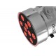 Eurolite LED PAR-56 QCL 9x8W Short sil