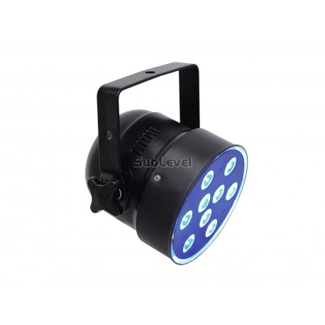 Eurolite LED PAR-56 QCL 9x8W Short black