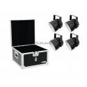 Eurolite Set 4x LED PAR-56 RGB sw + Case