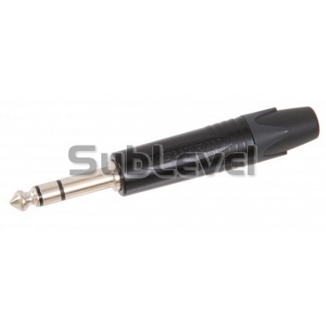 NEUTRIK NP3X-BAG STEREO PLUG BLACK konektors