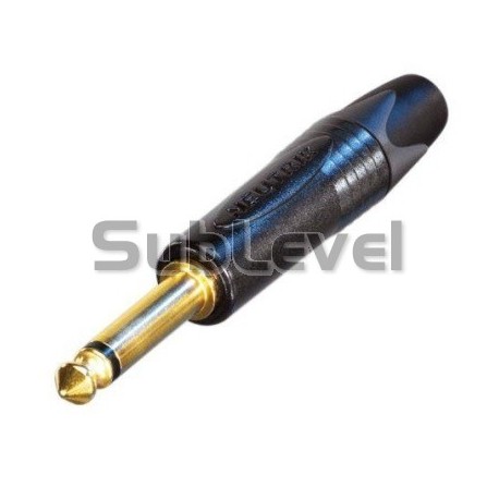 NEUTRIK NP2X-BAG MONO PLUG BLACK konektors